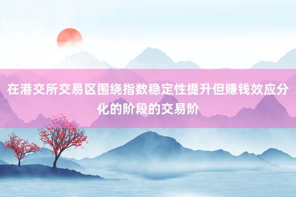 在港交所交易区围绕指数稳定性提升但赚钱效应分化的阶段的交易阶