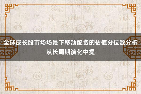 全球成长股市场场景下移动配资的估值分位数分析从长周期演化中提